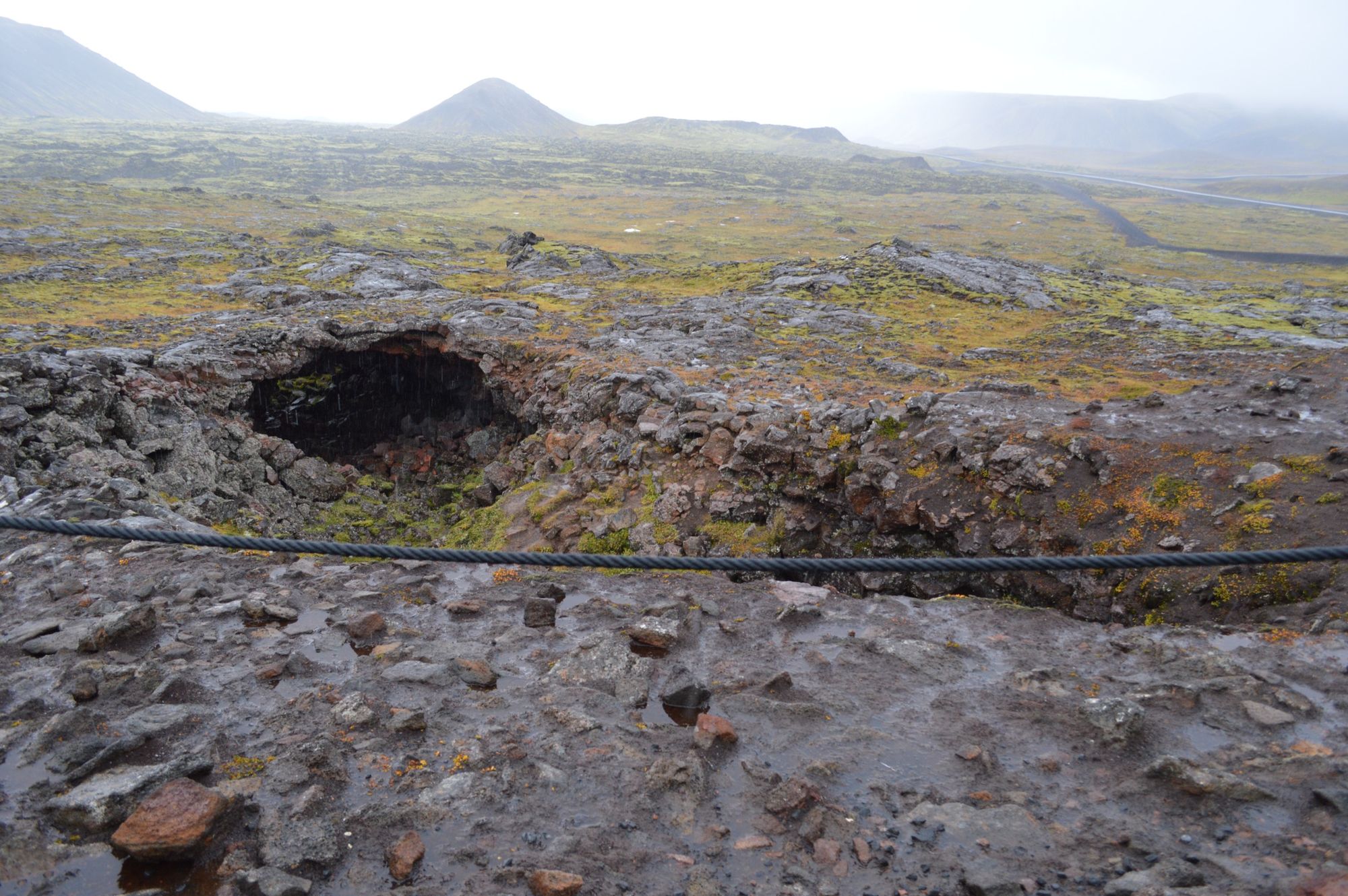 inside the volcano in iceland